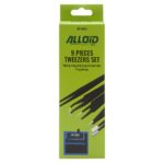 Набір пінцетів радіотехнічних 9 од  (NP-9494) Alloid - Зображення 4