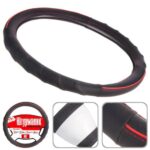 Чохол на кермо Ш-203064/4 BK/RD M - Зображення 7