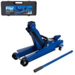 Домкрат гідравл підк 2,5т в чемодані. min 85мм - max 385мм. з низьким підкатом 14,5кг (DP-25385K)