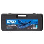 Домкрат гідравл підк 2,5т в чемодані. min 85мм - max 385мм. з низьким підкатом 14,5кг (DP-25385K) - Зображення 3