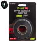 Ізоляційна стрічка Alloid Pro лавсанова 19 мм × 20 м, чорна