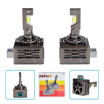 Лампи PULSO LR2-D3S/USA Bridgelux CSP chips/12V/2*55W/10000Lm/6000k