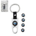 Ковпачки на ніпель модельні з брелоком - BMW (chrom)