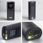 Компресор "ViTOL" K-35 3in1/7.4V/29.6wh/8000mAh/Повербанк/Ліхтар - Зображення 3