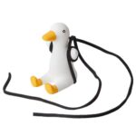 Підвіска для дзеркала заднього виду автомобіля декоративна лялька гусак (GZKT-3) - Зображення 2