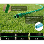 Alloid. Шланг поливальний, що розтягується з розпилювачем, 22.5м - Зображення 4