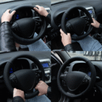 Чохол на кермо VLOD-24UC29 BK M чорн/БО - Зображення 10