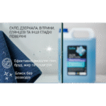 Засіб для очищення скла та дзеркал Luma 5л - Зображення 5