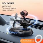 Ароматизатор Robot Pilot на сонячній батареї, чорний