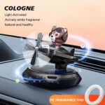 Ароматизатор Pilot Bear на сонячній батареї, чорний