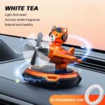 Ароматизатор Pilot Bear на сонячній батареї, помаранчевий