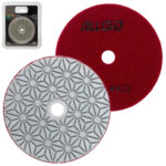 Alloid Pro. Круг алмазний шліфувальний на липучці STAR 100 мм, зерно 400