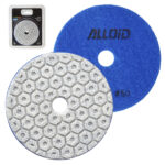Alloid Pro. Круг алмазний шліфувальний на липучці COMBS 100 мм, зерно 50