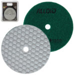 Alloid Pro. Круг алмазний шліфувальний на липучці HEXAGON 100 мм, зерно 1000