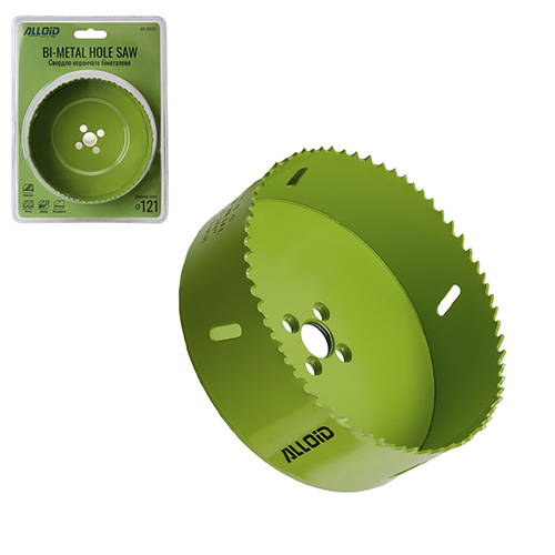 Alloid Bi-Metal 121 мм — біметалічна коронка для дрилі та шуруповерта