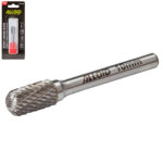 Alloid Pro. Борфреза твердосплавна по металу, тип C, D-10мм, d-6мм, L-65мм