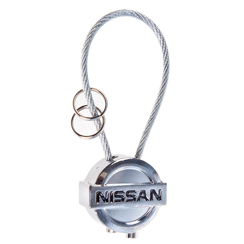 Брелок з силікон ремінцем NISSAN (трос)