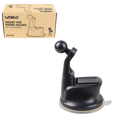 49357 Кронштейн для тримача мобільного телефону BHV-3007, на присосці - Зображення 1