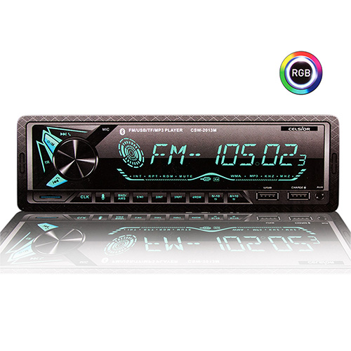50859 Бездисковий MP3/SD/USB/FM програвач Celsior CSW-2013M Bluetooth - Зображення 1