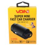 Автомобільний зарядний пристрій VOIN 30W, 1USB QC4.0 12/24V (4.5V*5A, 5V*4.5A, 9V*3A,12V*2.5A) - Зображення 4
