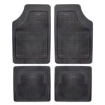 Килими "АКЦЕНТ" універсальні низький борт ЧОРНІ кт (4 шт.)