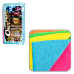 Серветка мікрофібра CleanUP CU-119 універс. 30х30см 15 шт.