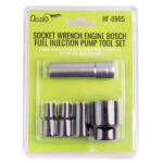 Набір головок для обслуговування ПНВТ Alloid НГ-0905, 5 пр.