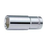 Торцева головка глибока 1/2" 6-г 19 мм (4300M19) HANS