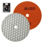 Алмазний шліфувальний круг Alloid Pro HEXAGON 100 мм зерно 300 на липучці