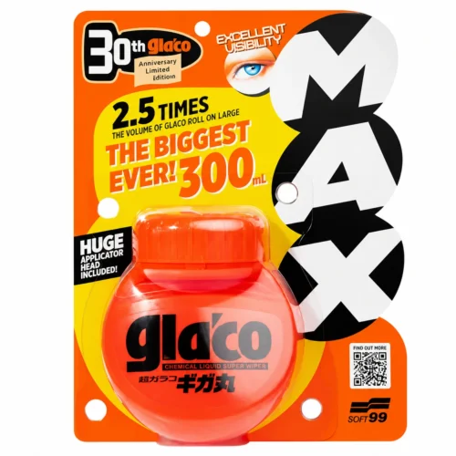 Антидощ SOFT99 Glaco Roll On Max 300 мл водовідштовхувальне покриття для скла авто