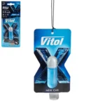 Ароматизатор підвісний Vitol X-Fresh New Car 3 мл — загальний вигляд ароматизатора з ароматом нового авто