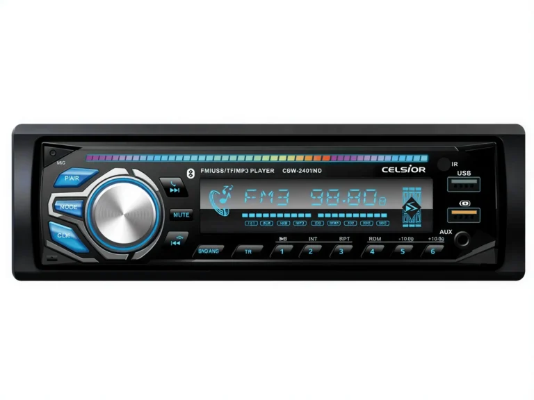 Автомагнітола Celsior CSW-2401MD 1 DIN Bluetooth USB SD FM 4×50W