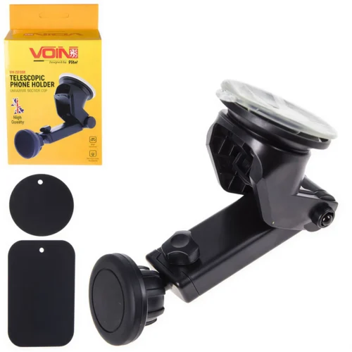 Автотримач VOIN UH-2013BK магнітний набір тримачів для смартфона в автомобіль