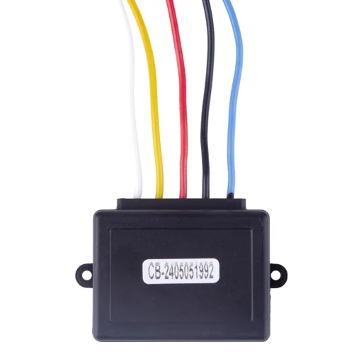 Бездротове радіокерування ZHME 12V — приймач сигналу з кабелями для підключення лебідки