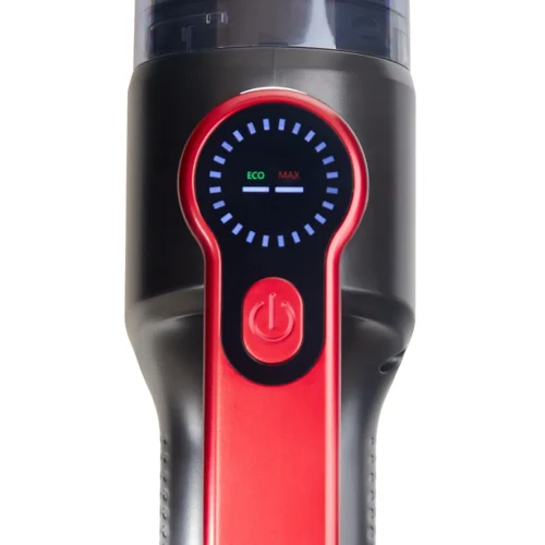 Панель керування пилососа VOIN V-82CL з індикатором режимів ECO і MAX та кнопкою увімкнення