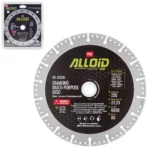 Диск алмазний багатоцільовий Alloid Pro DS-20230 230 мм 22,23 мм — головне зображення з упаковкою