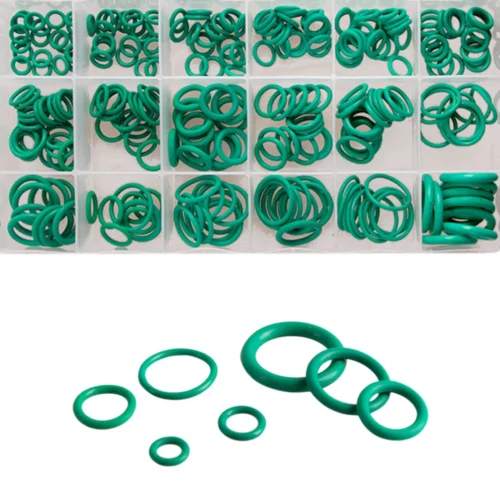 Гумові O-ring кільця Alloid НК-5425 різних розмірів крупним планом