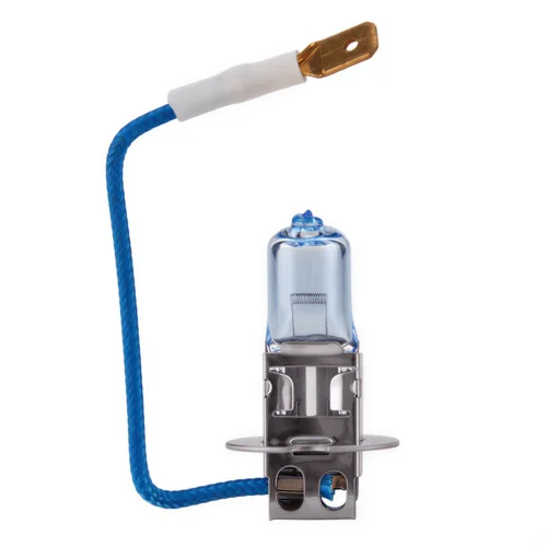 Галогенна лампа PULSO H3 Super White 12V 55W 4200K для автомобільних фар