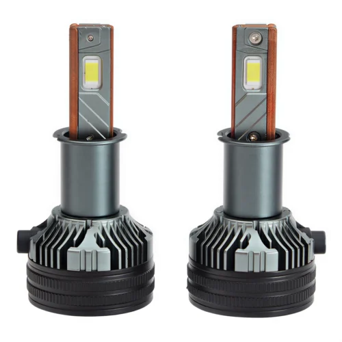 Світлодіодні лампи PULSO LC7 H3 LED CSP 20000Lm 6000K — детальний вигляд корпусу та світлодіодів