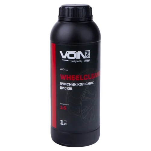 Очисник дисків VOIN WheelCleaner VWC-11 концентрат 1:5, 1 л — загальний вигляд флакона