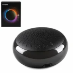 Портативна bluetooth-колонка Soundynamic VB-2002 8 Вт з LED-підсвічуванням — загальний вигляд чорної колонки