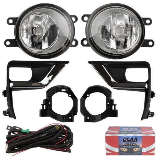 Комплект протитуманних фар DLAA TY-946A для Toyota Land Cruiser Prado FJ150 2017–2020 H11 із рамками, кріпленнями та проводкою