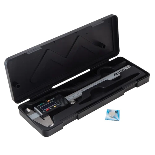 Штангенциркуль електронний Alloid Pro PVC-0371 150 мм у відкритому кейсі з комплектними батарейками