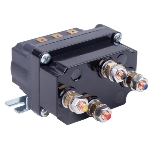 4-контактний соленоїд для лебідки 12V 200A — контакти та силові клеми