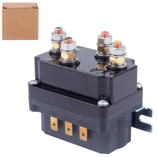 Соленоїд для лебідки 12V 200A 4-контактний — загальний вигляд силового реле