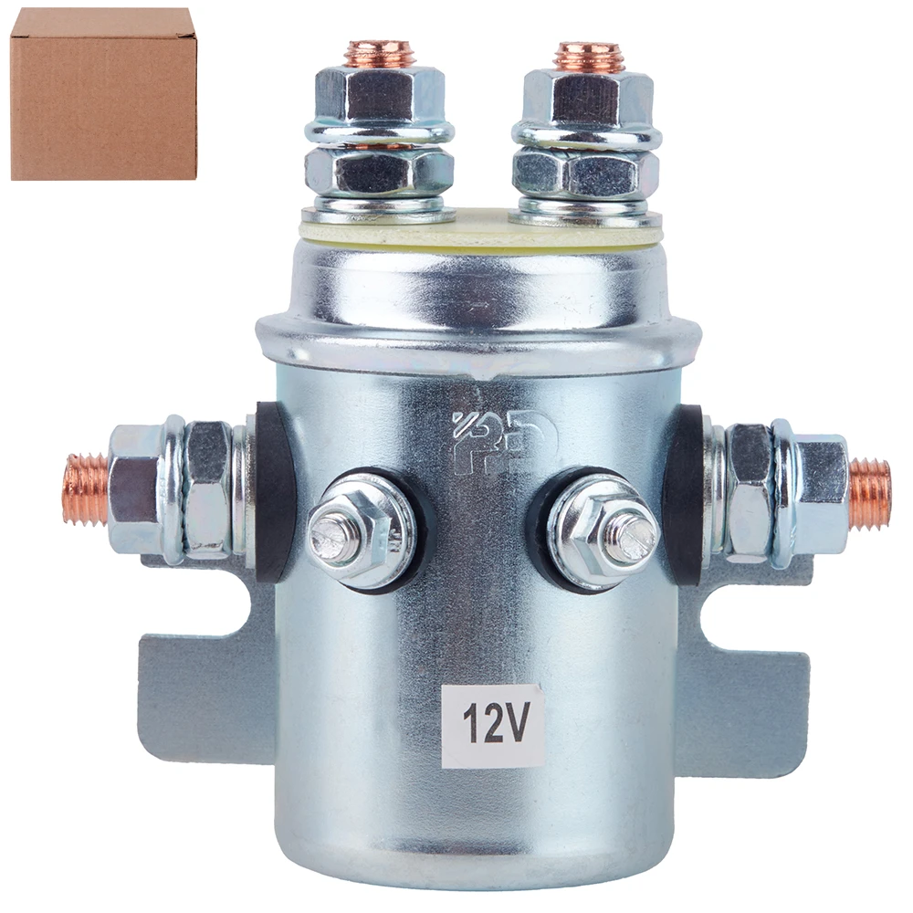 Соленоїд ZHME 12 V 250 А для лебідки — силове реле Соленоїд ZHME для автомобільної лебідки 12 V 250 А — силове реле загальний вигляд