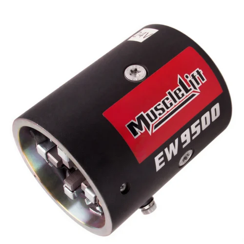 Статор для лебідки T-Max MuscleLift EW-9500 24V — загальний вигляд електродвигуна на білому фоні