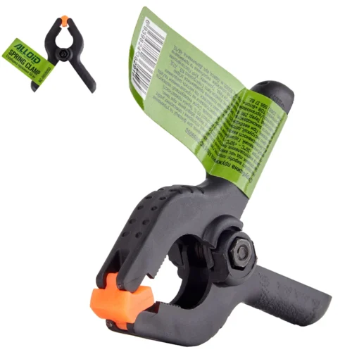 Пружинна струбцина Alloid 50 мм з швидким затиском та гумовими накладками