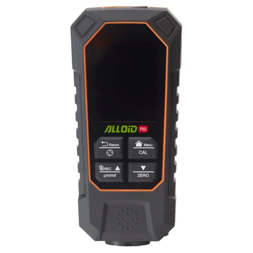 Цифровий товщиномір фарби Alloid Pro TG-9936 для сталі та алюмінію — вигляд спереду