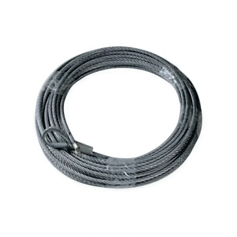 Трос сталевий для лебідки T-Max EW-12500 24V — 9,5 мм × 28,5 м